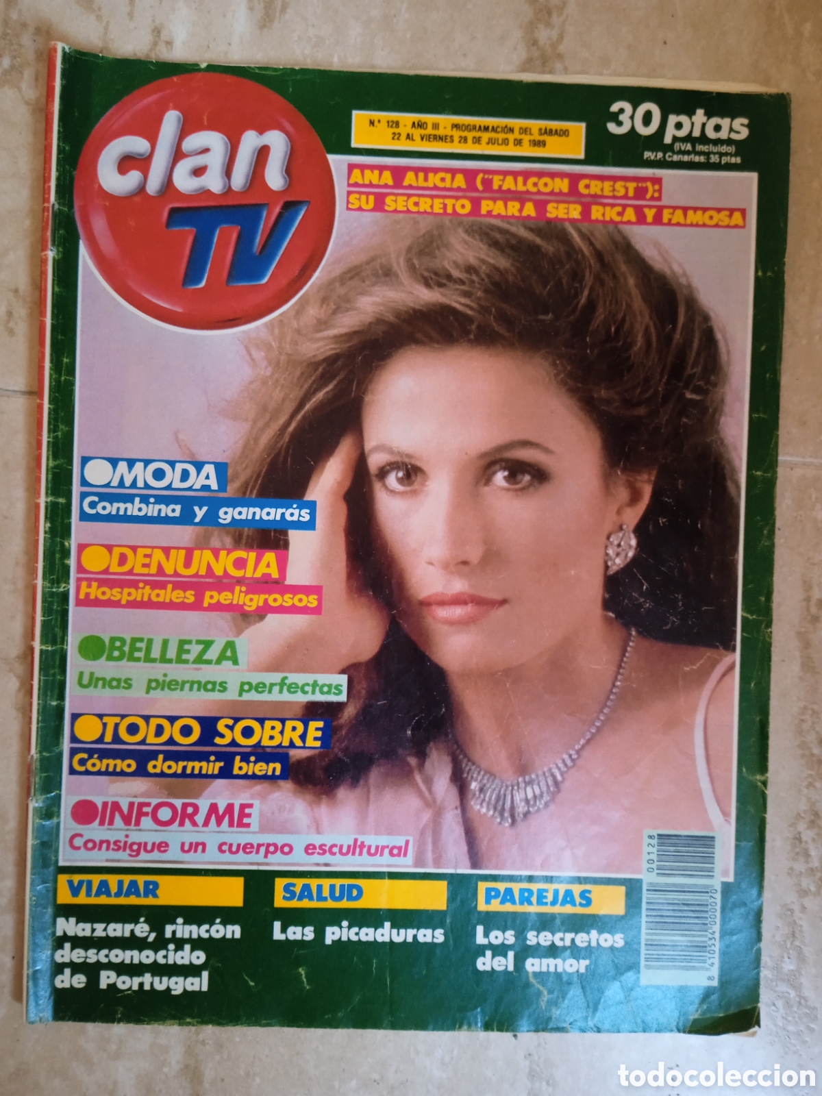 Collezionismo di Riviste e Giornali: Clan TV n&deg;128 Ana Alicia de Falcon Crest
