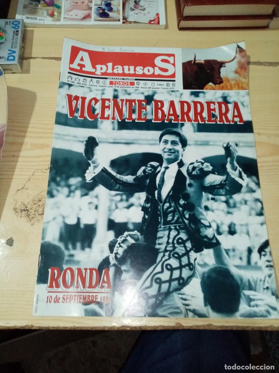 Sammeln von Zeitschriften und Zeitungen: REVISTA TAURINA APLAUSOS. N&ordm; 886. C1R