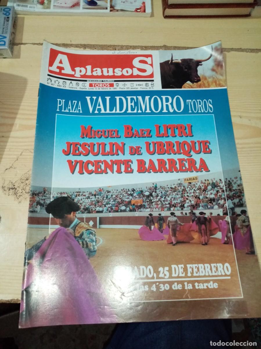 Sammeln von Zeitschriften und Zeitungen: REVISTA TAURINA APLAUSOS. N&ordm; 907. C1R