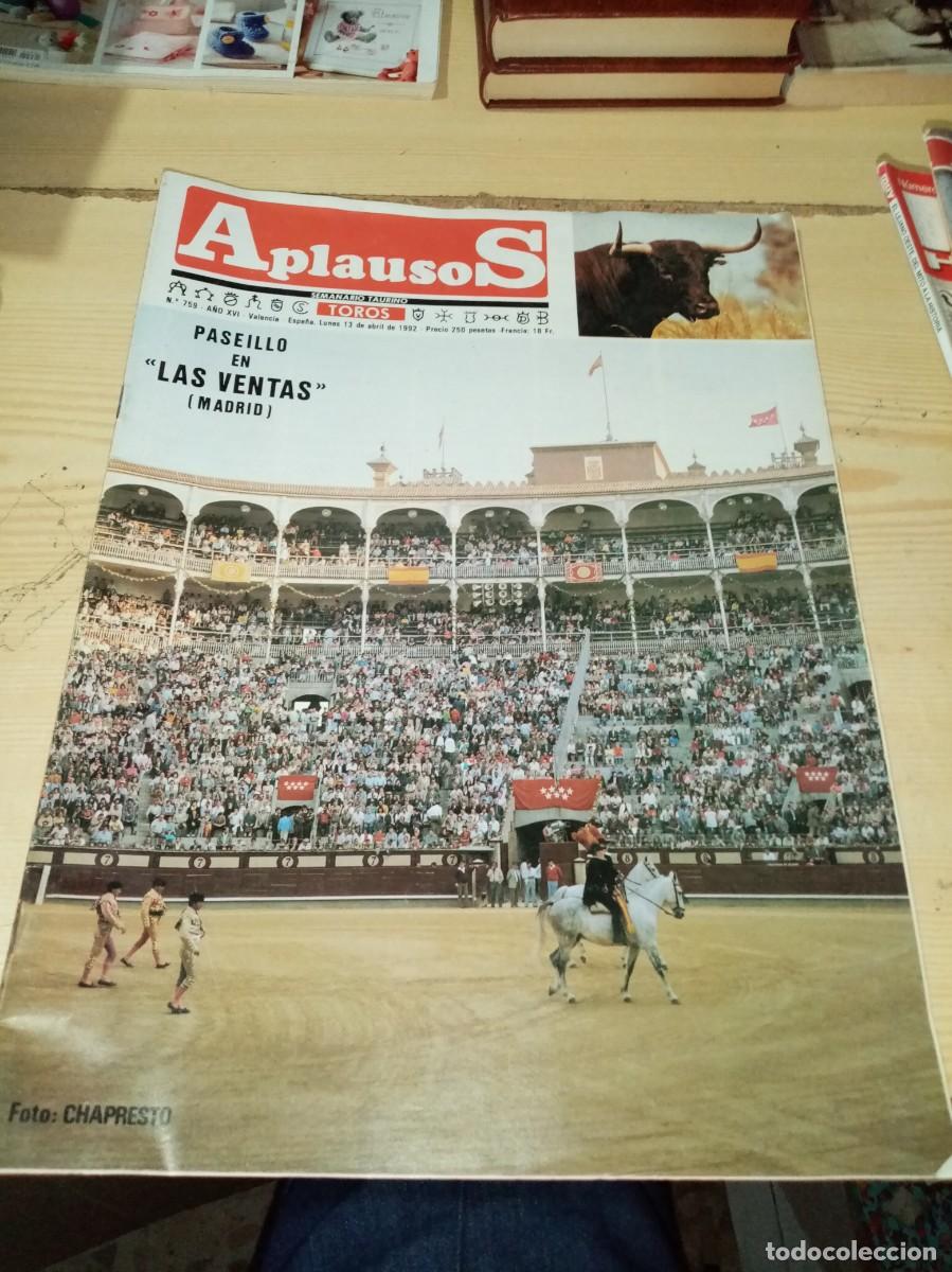 Sammeln von Zeitschriften und Zeitungen: REVISTA TAURINA APLAUSOS. N&ordm;. 759 C1R