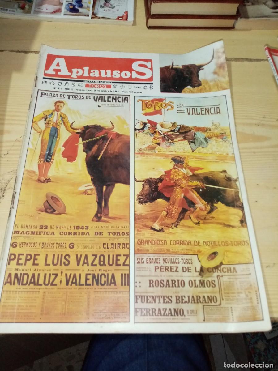 Sammeln von Zeitschriften und Zeitungen: REVISTA TAURINA APLAUSOS. N&ordm;. 422. C1R