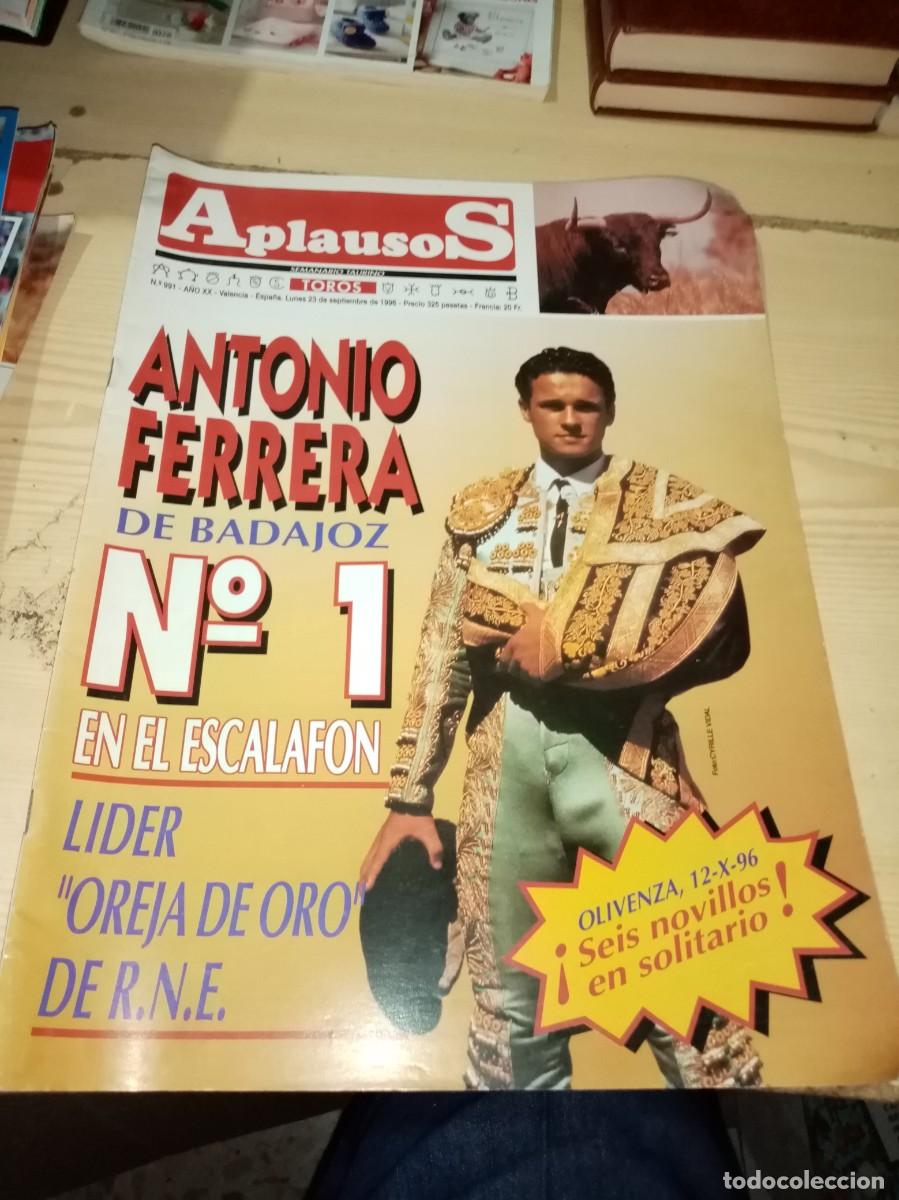 Sammeln von Zeitschriften und Zeitungen: REVISTA TAURINA APLAUSOS. N&ordm;. 991. C1R
