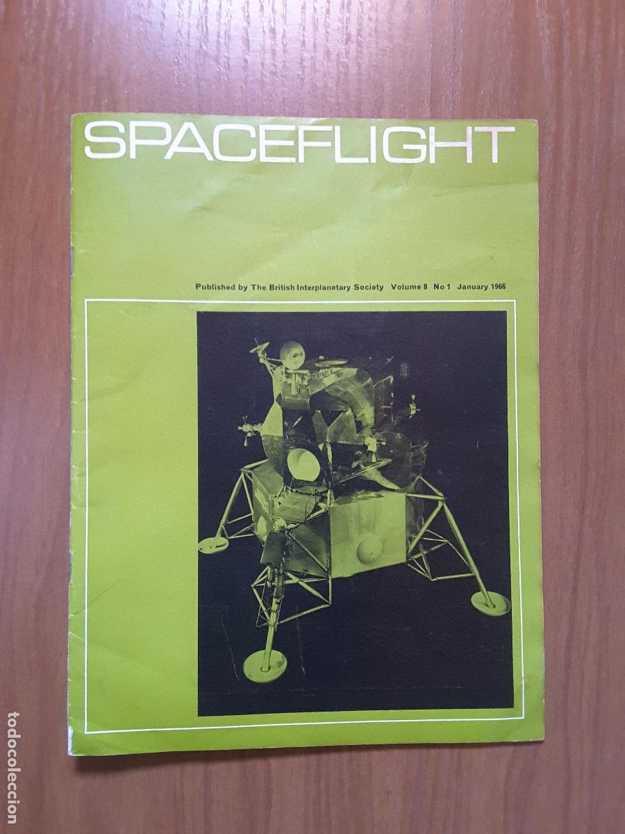 Collectionnisme de Revues et Journaux: Spaceflight Vol. 8 No 1. Revista exploraci&oacute;n del espacio en ingl&eacute;s.