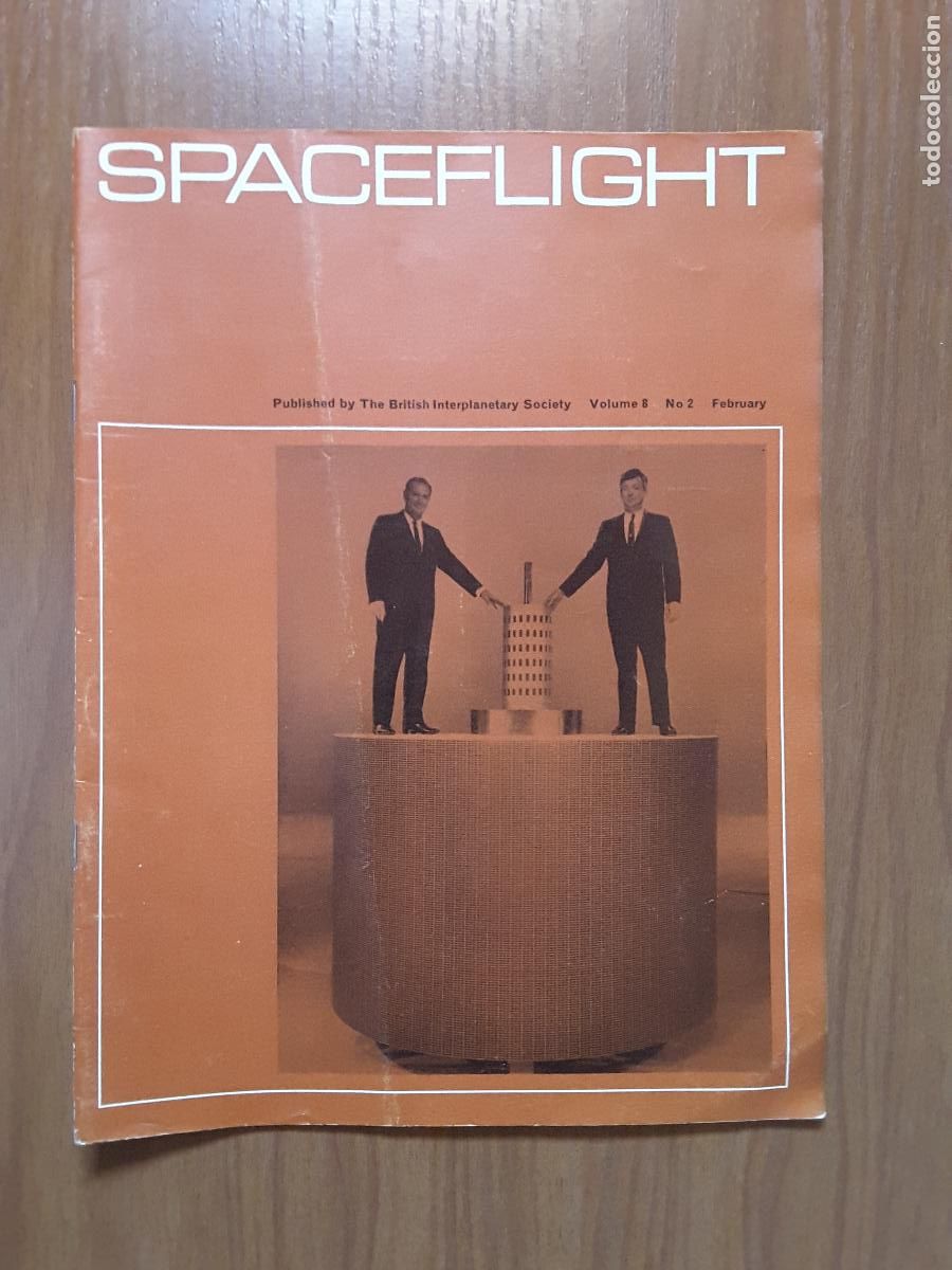 Sammeln von Zeitschriften und Zeitungen: Spaceflight Vol. 8 No 2. Revista exploraci&oacute;n del espacio en ingl&eacute;s.