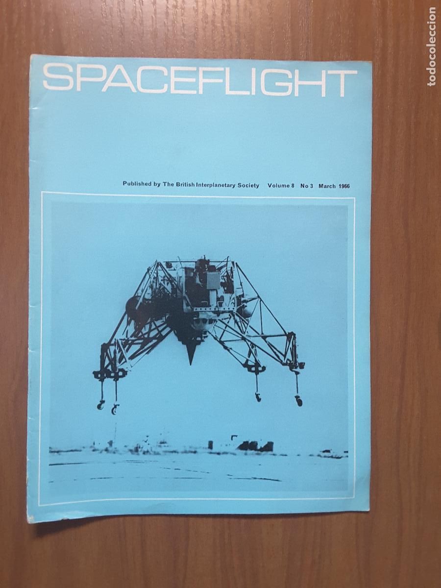 Collection Magazines and Newspapers: Spaceflight Vol. 8 No 3. Revista exploraci&oacute;n del espacio en ingl&eacute;s.