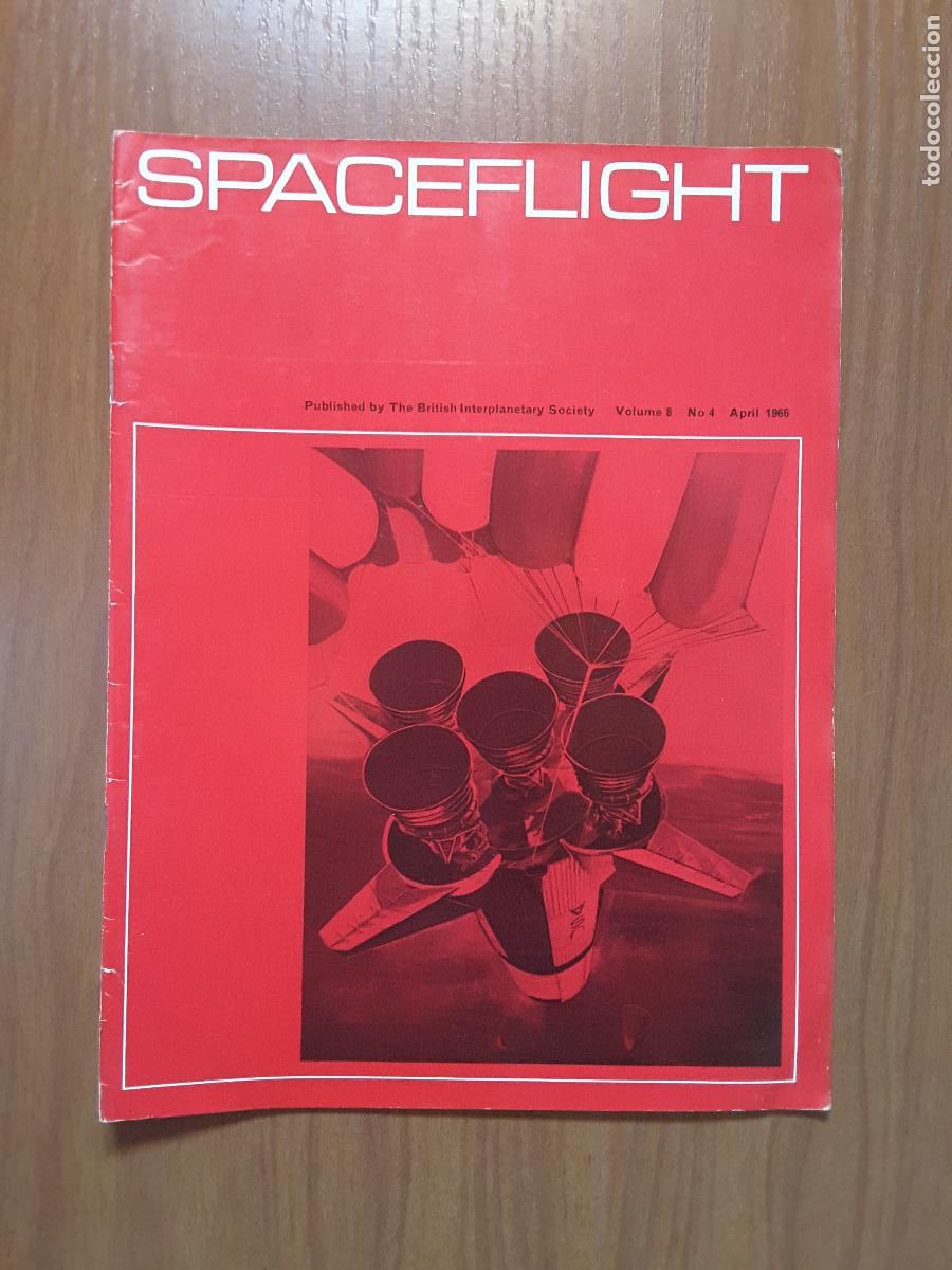 Collezionismo di Riviste e Giornali: Spaceflight Vol. 8 No 4. Revista exploraci&oacute;n del espacio en ingl&eacute;s.