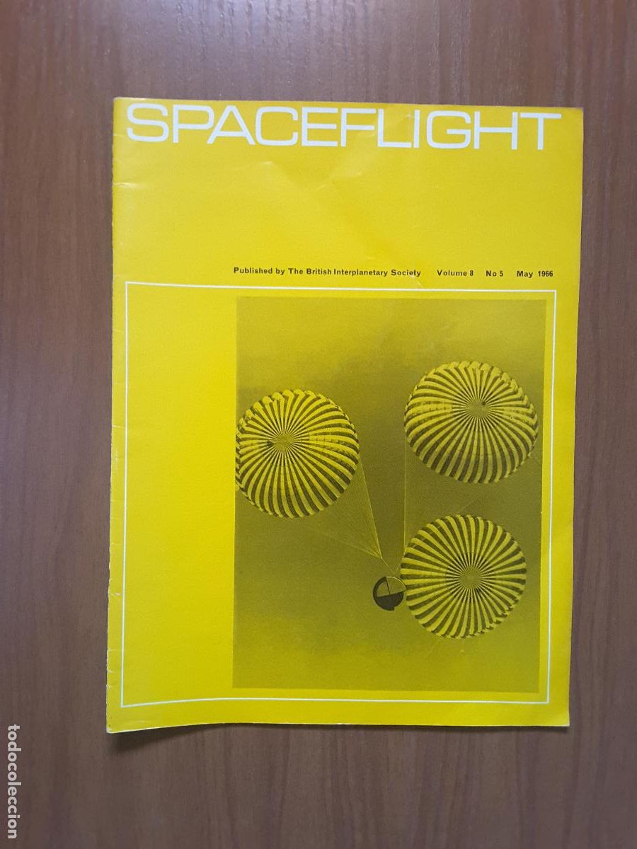 Colecionismo de Revistas e Jornais: Spaceflight Vol. 8 No 5. Revista exploraci&oacute;n del espacio en ingl&eacute;s.