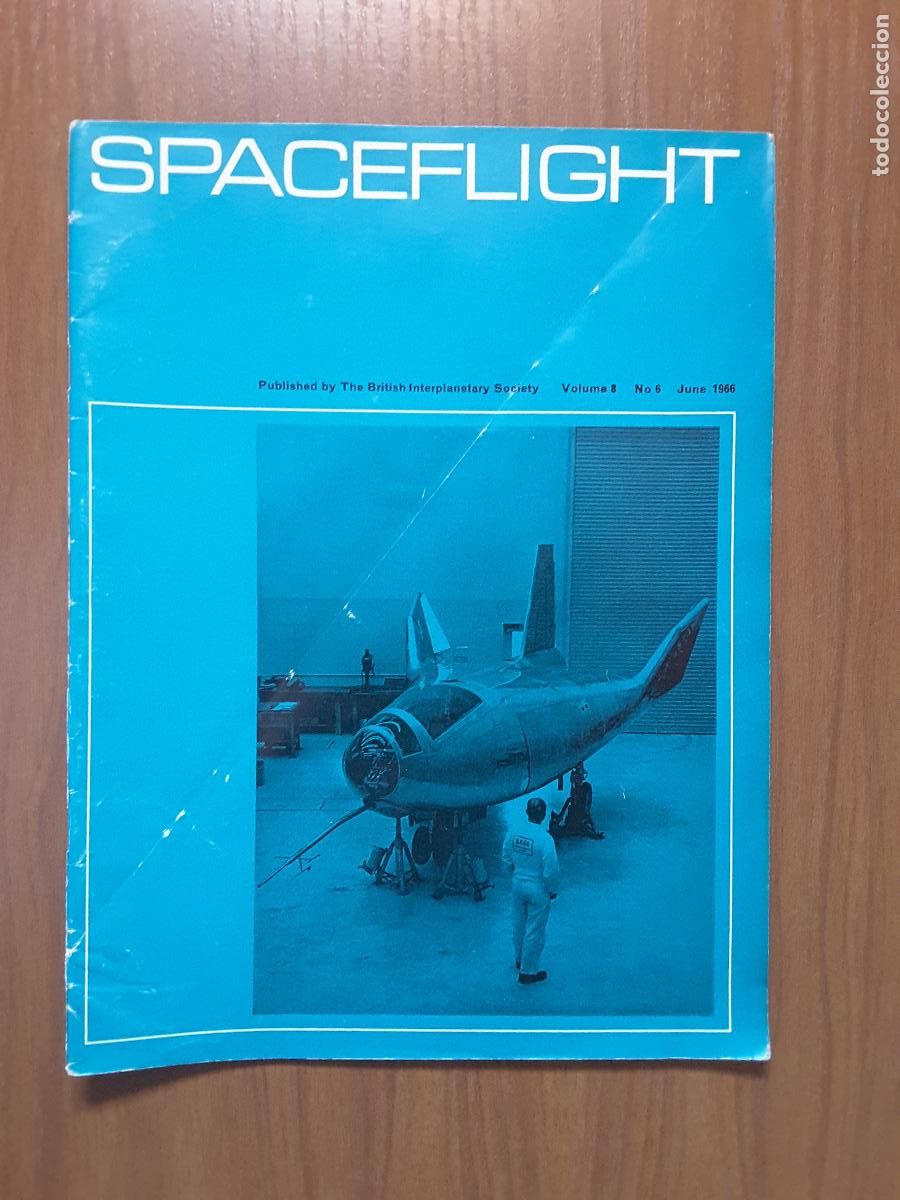 Collection Magazines and Newspapers: Spaceflight Vol. 8 No 6. Revista exploraci&oacute;n del espacio en ingl&eacute;s.