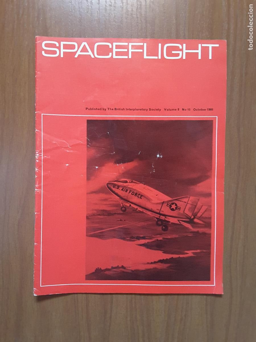 Collezionismo di Riviste e Giornali: Spaceflight Vol. 8 No 10. Revista exploraci&oacute;n del espacio en ingl&eacute;s.