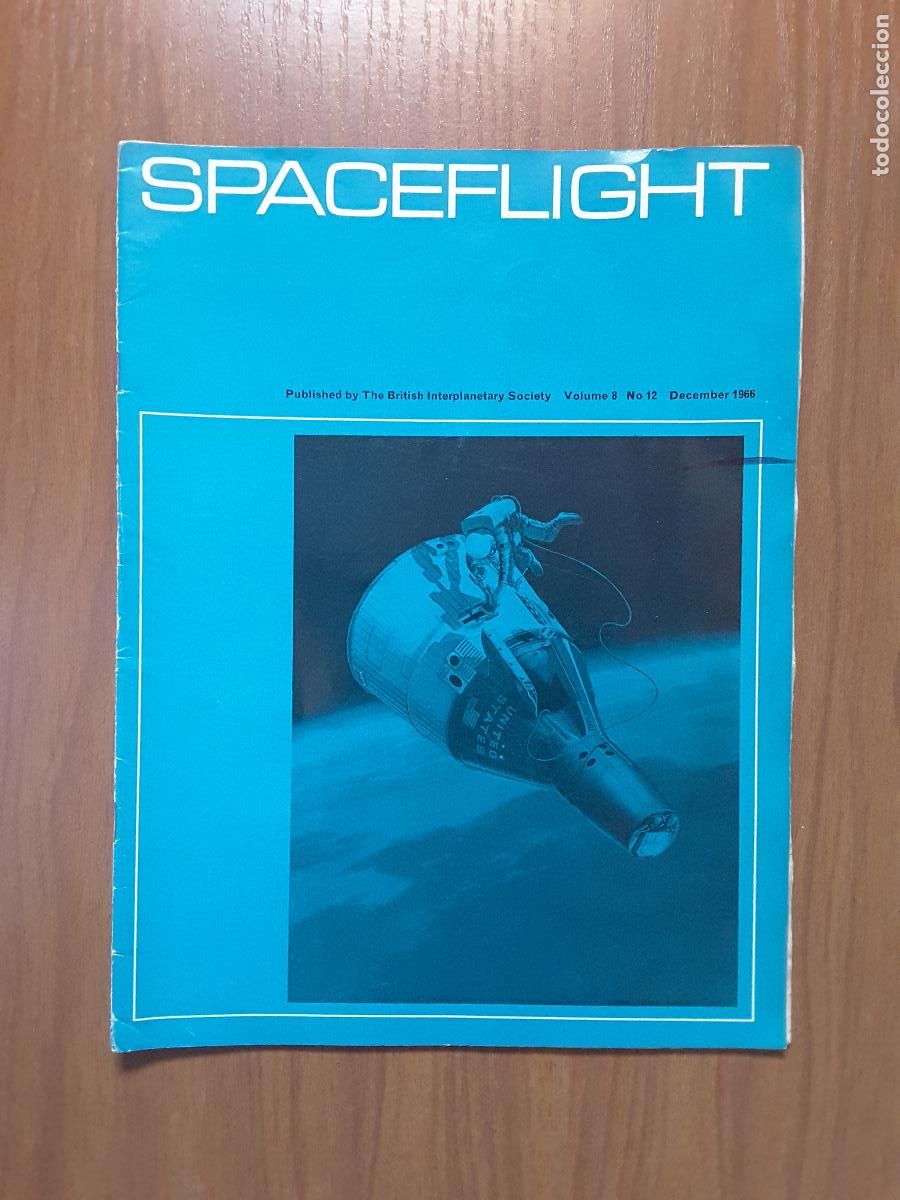 Collection Magazines and Newspapers: Spaceflight Vol. 8 No 12. Revista exploraci&oacute;n del espacio en ingl&eacute;s.