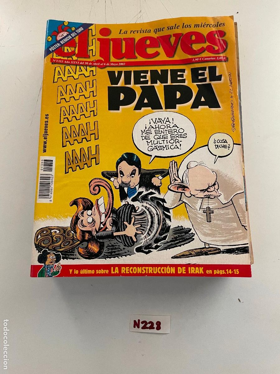 Collezionismo di Riviste e Giornali: Revista: Revista El Jueves