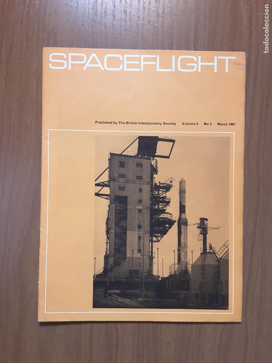 Collection Magazines and Newspapers: Spaceflight Vol. 9 No 3. Revista exploraci&oacute;n del espacio en ingl&eacute;s.