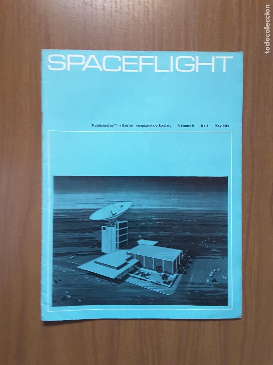 Colecionismo de Revistas e Jornais: Spaceflight Vol. 9 No 5. Revista exploraci&oacute;n del espacio en ingl&eacute;s.