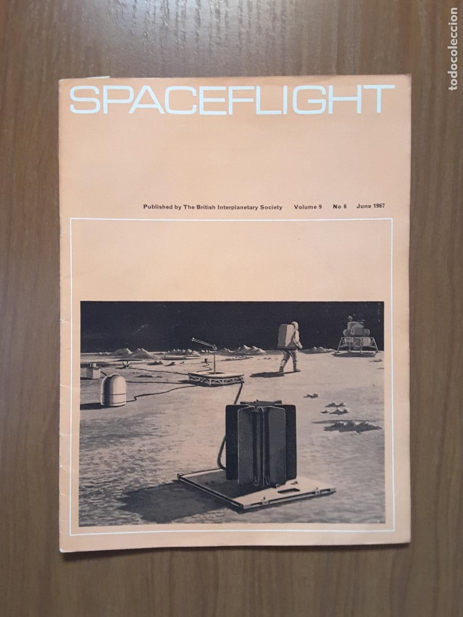 Collection Magazines and Newspapers: Spaceflight Vol. 9 No 6. Revista exploraci&oacute;n del espacio en ingl&eacute;s.