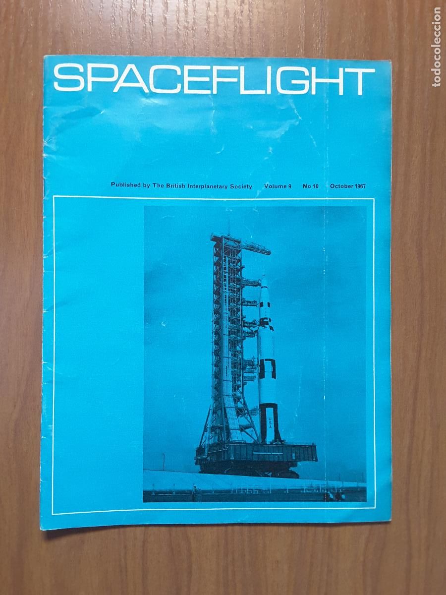 Collezionismo di Riviste e Giornali: Spaceflight Vol. 9 No 10. Revista exploraci&oacute;n del espacio en ingl&eacute;s.