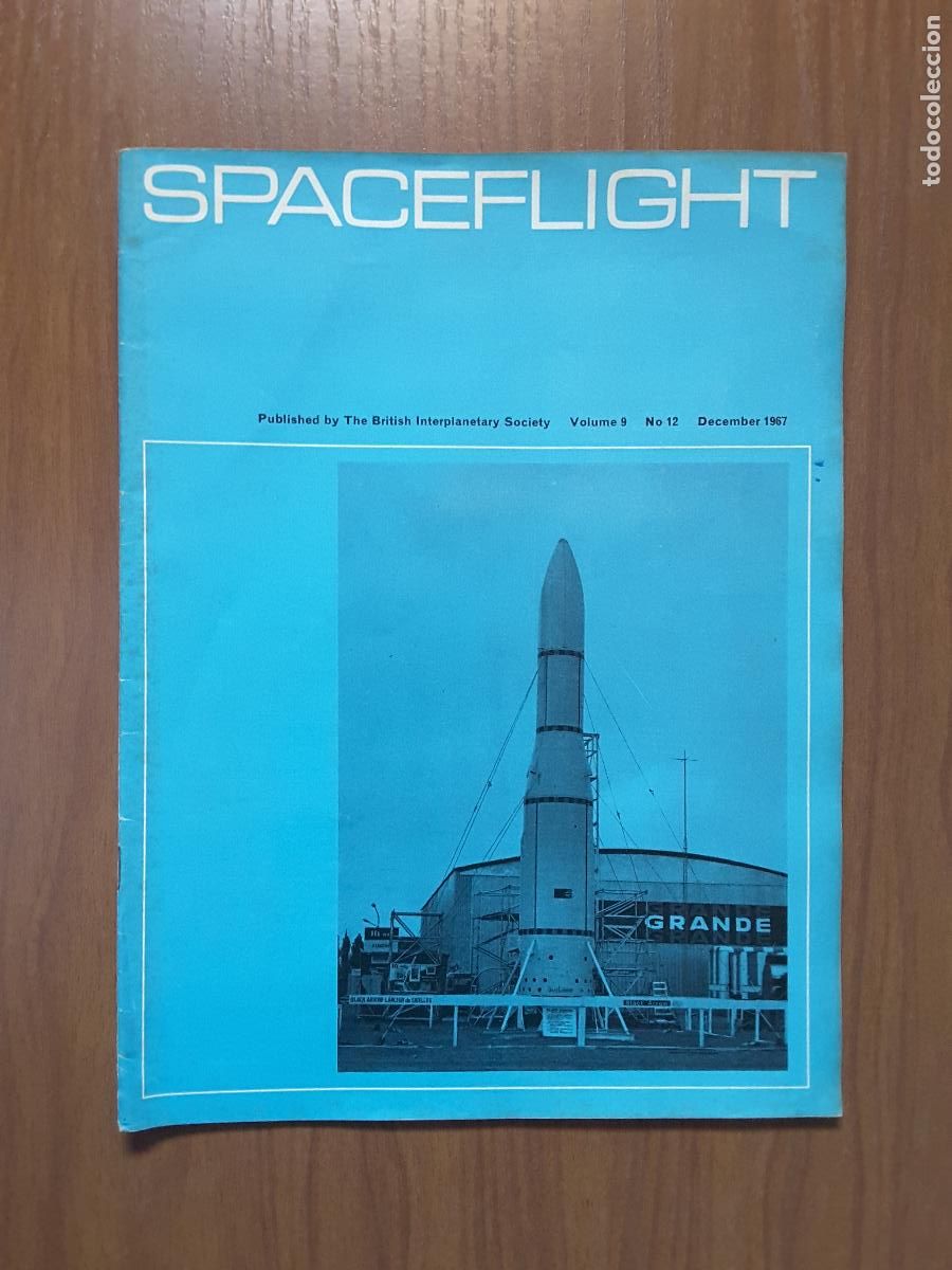 Collection Magazines and Newspapers: Spaceflight Vol. 9 No 12. Revista exploraci&oacute;n del espacio en ingl&eacute;s.