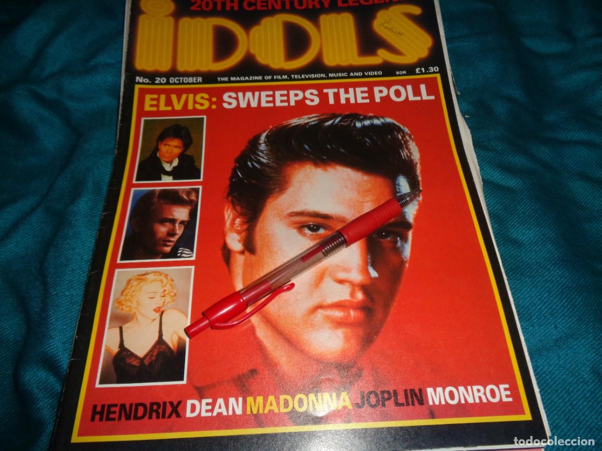 Coleccionismo de Revistas y Peri&oacute;dicos: RECORTE : PORTADA : ELVIS PRESLEY, MADONNA. IDOLS, OCTOBER 1989