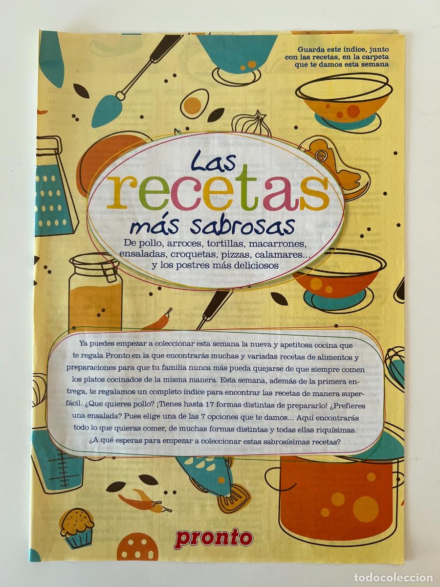 Coleccionismo de revistas y peri&oacute;dicos: REVISTA PRONTO. LAS RECETAS M&Aacute;S SABROSAS + MEN&Uacute; NAVIDAD + REGALO ENTREGAS RECETAS CHEFS MICHELIN