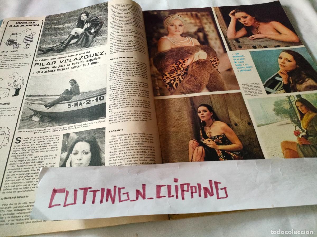 Coleccionismo de Revistas y Peri&oacute;dicos: Clipping RS761701 PILAR VELAZQUEZ