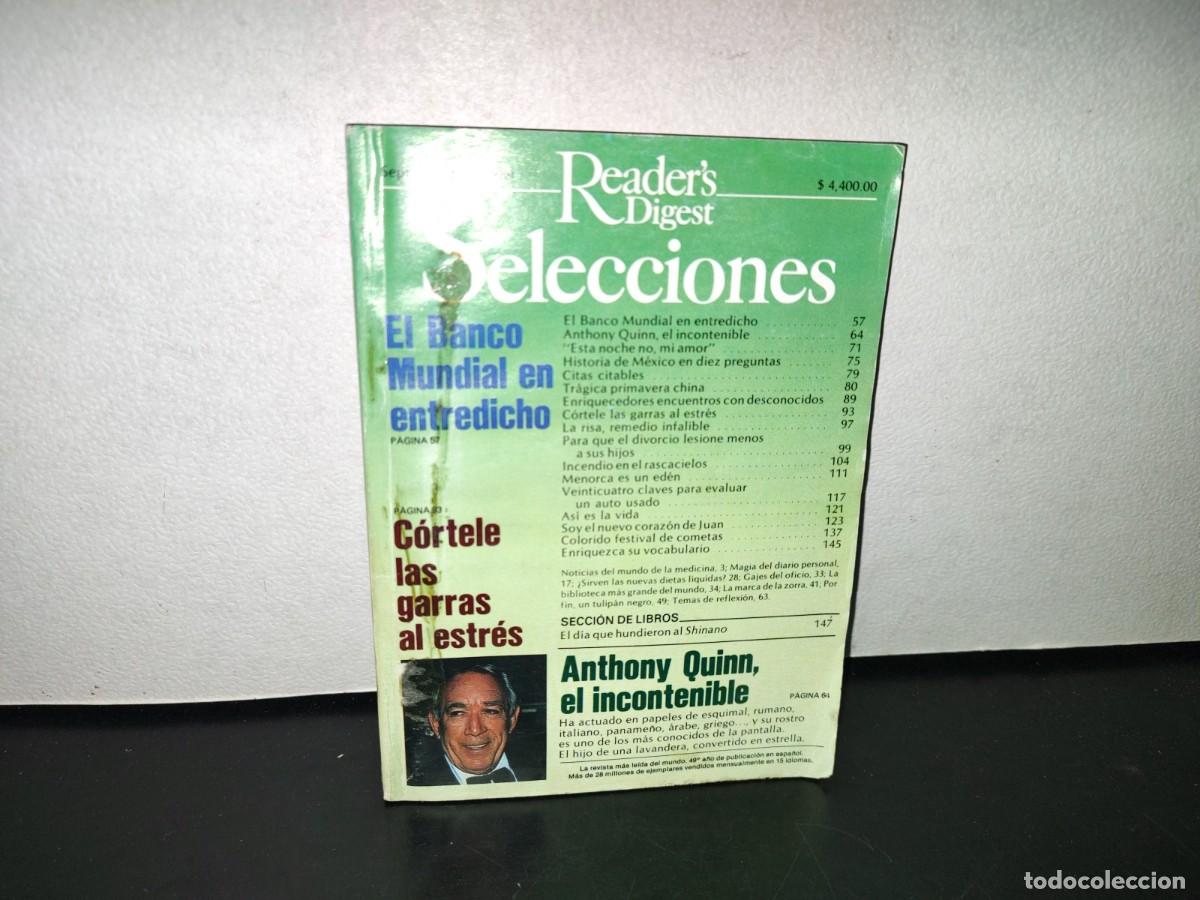 Collezionismo di Riviste e Giornali: 123- READER'S DIGEST SELECCIONES. EL BANCO MUNDIAL EN ENTREDICHO - SEPTIEMBRE DE 1989