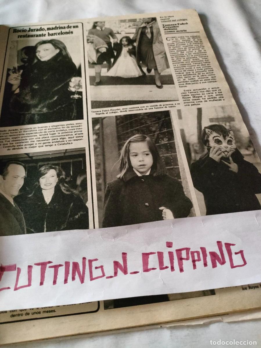 Coleccionismo de Revistas y Peri&oacute;dicos: Clipping RS853112 ROCIO JURADO, TERESA RABAL