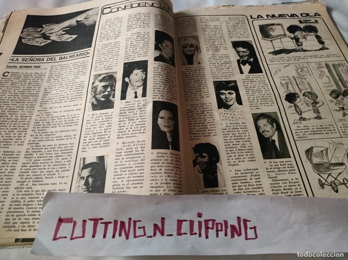 Coleccionismo de Revistas y Peri&oacute;dicos: Clipping RS721609 PAMELA TIFFIN, ESTWOOD, ELVIS PRESLEY, SILVANA MANGANO, MARC POREL