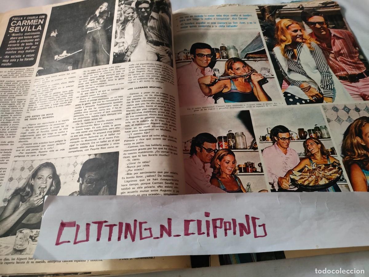 Coleccionismo de Revistas y Peri&oacute;dicos: Clipping RS721609 CARMEN SEVILLA
