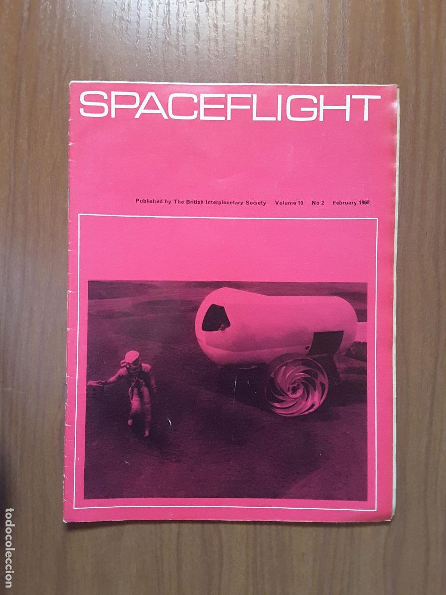 Sammeln von Zeitschriften und Zeitungen: Spaceflight Vol. 10 No 2. Revista exploraci&oacute;n del espacio en ingl&eacute;s.