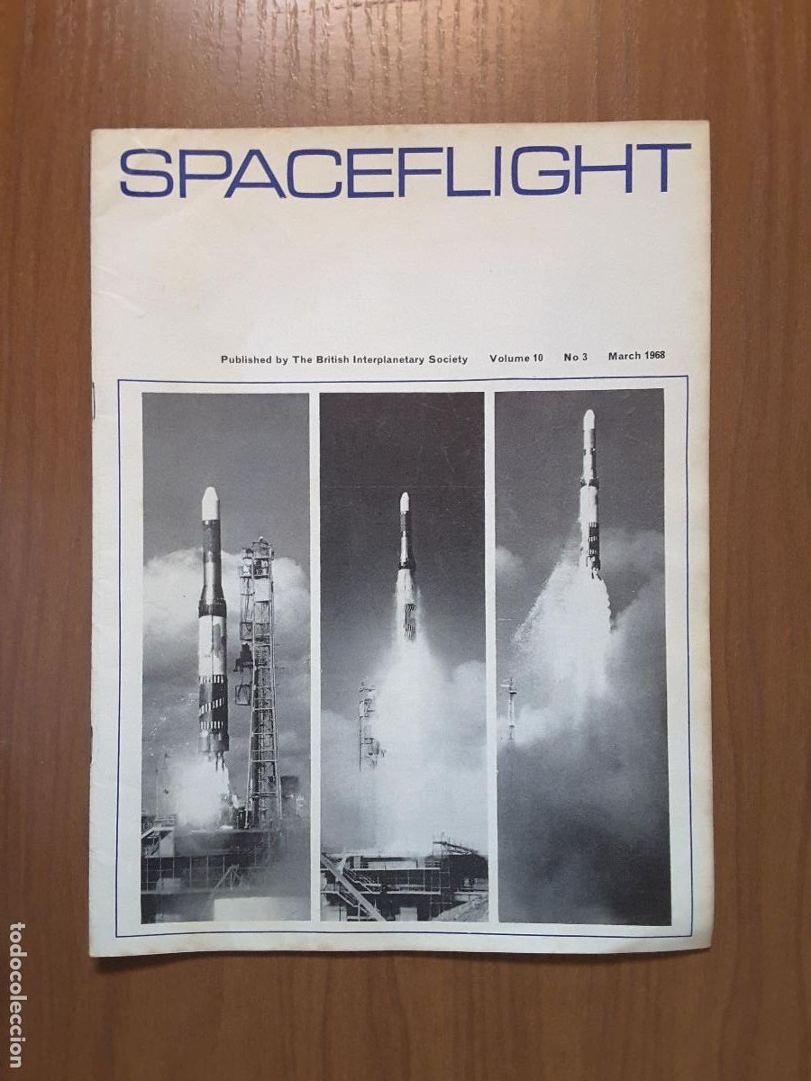 Collection Magazines and Newspapers: Spaceflight Vol. 10 No 3. Revista exploraci&oacute;n del espacio en ingl&eacute;s.