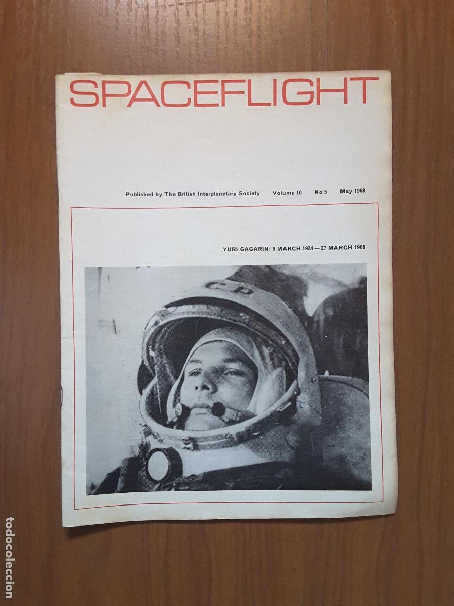 Colecionismo de Revistas e Jornais: Spaceflight Vol. 10 No 5. Revista exploraci&oacute;n del espacio en ingl&eacute;s.