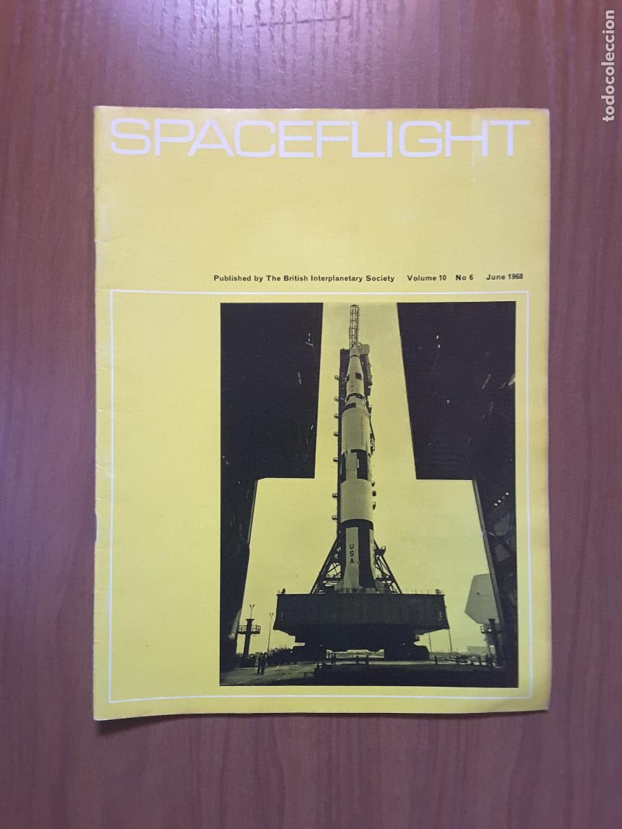 Collection Magazines and Newspapers: Spaceflight Vol. 10 No 6. Revista exploraci&oacute;n del espacio en ingl&eacute;s.