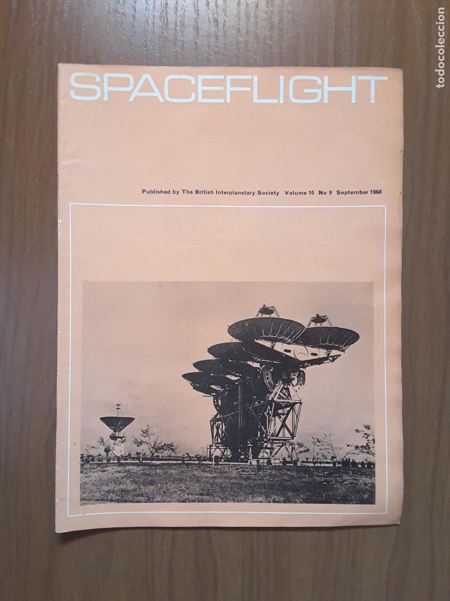 Collection Magazines and Newspapers: Spaceflight Vol. 10 No 9. Revista exploraci&oacute;n del espacio en ingl&eacute;s.