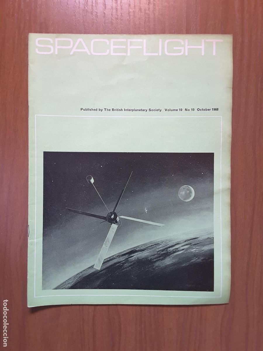 Collezionismo di Riviste e Giornali: Spaceflight Vol. 10 No 10. Revista exploraci&oacute;n del espacio en ingl&eacute;s.