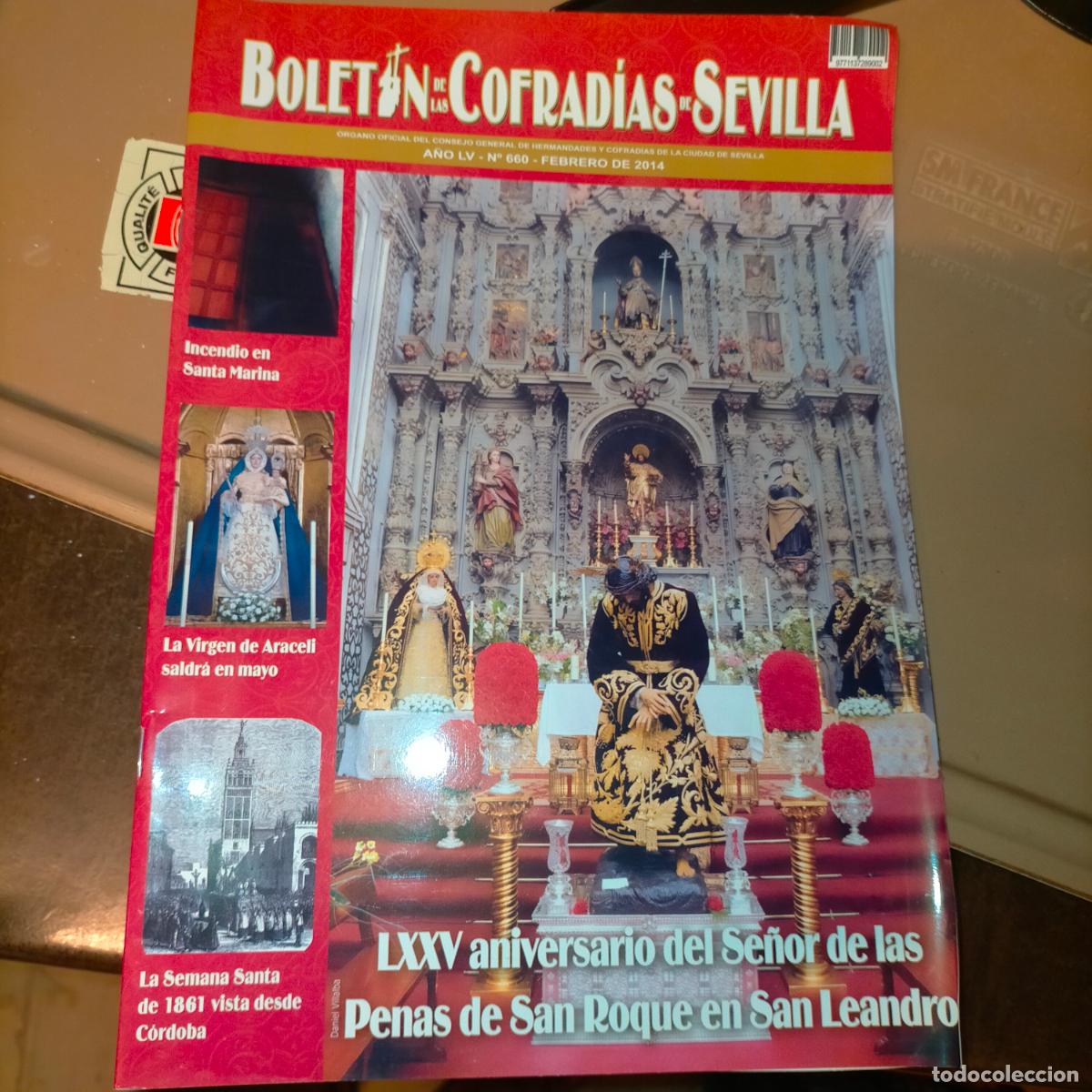 Collection Magazines and Newspapers: REVISTA SEMANA SANTA BOLETIN DE LAS COFRADIAS DE SEVILLA - VIRGEN CRISTO HERMANDADES
