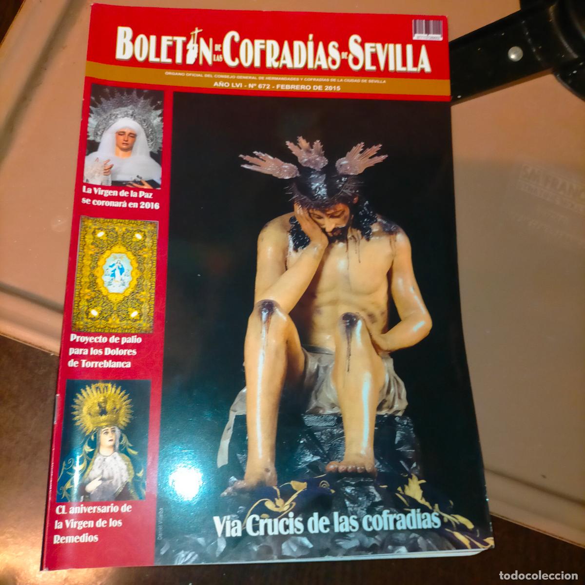 Collection Magazines and Newspapers: REVISTA SEMANA SANTA BOLETIN DE LAS COFRADIAS DE SEVILLA - VIRGEN CRISTO HERMANDADES