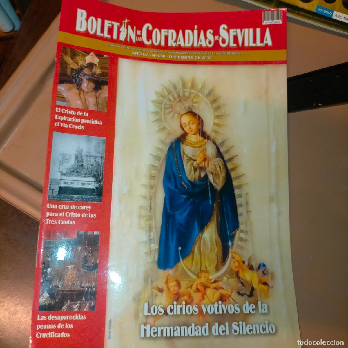 Collection Magazines and Newspapers: REVISTA SEMANA SANTA BOLETIN DE LAS COFRADIAS DE SEVILLA - VIRGEN CRISTO HERMANDADES
