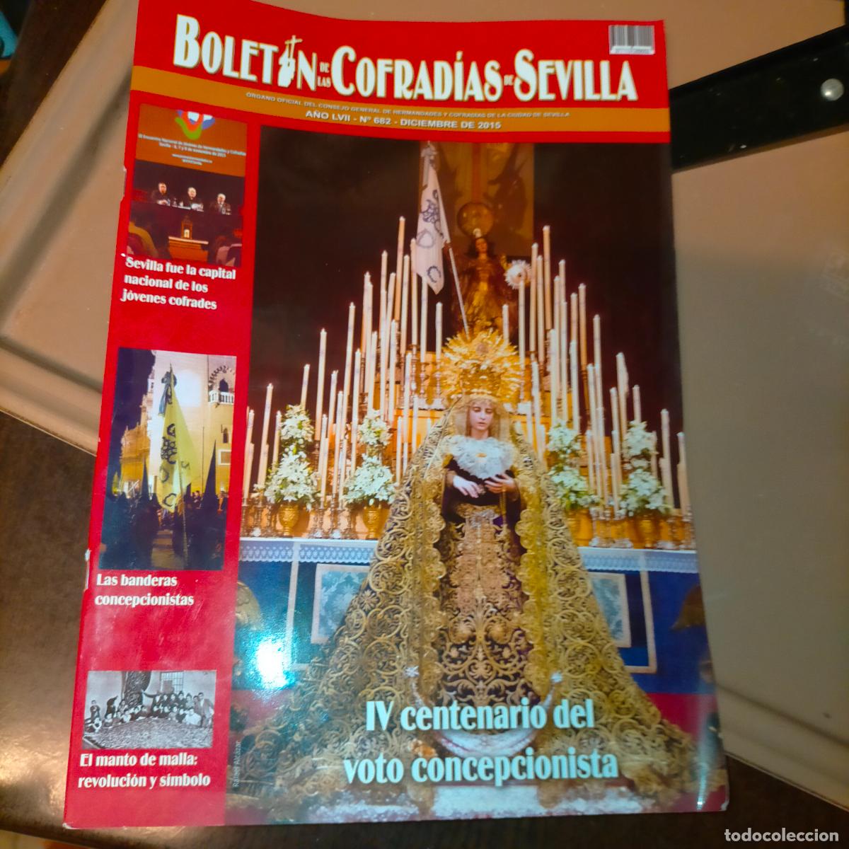 Sammeln von Zeitschriften und Zeitungen: REVISTA SEMANA SANTA BOLETIN DE LAS COFRADIAS DE SEVILLA - VIRGEN CRISTO HERMANDADES