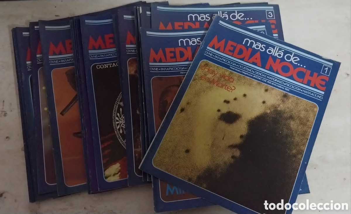Coleccionismo de Revistas y Peri&oacute;dicos: Revista m&aacute;s all&aacute; de medianoche. Esoterismo y ocultismo. N&uacute;meros 1-24