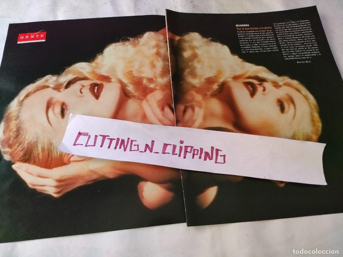 Coleccionismo de Revistas y Peri&oacute;dicos: Clipping RECORTE MADONNA