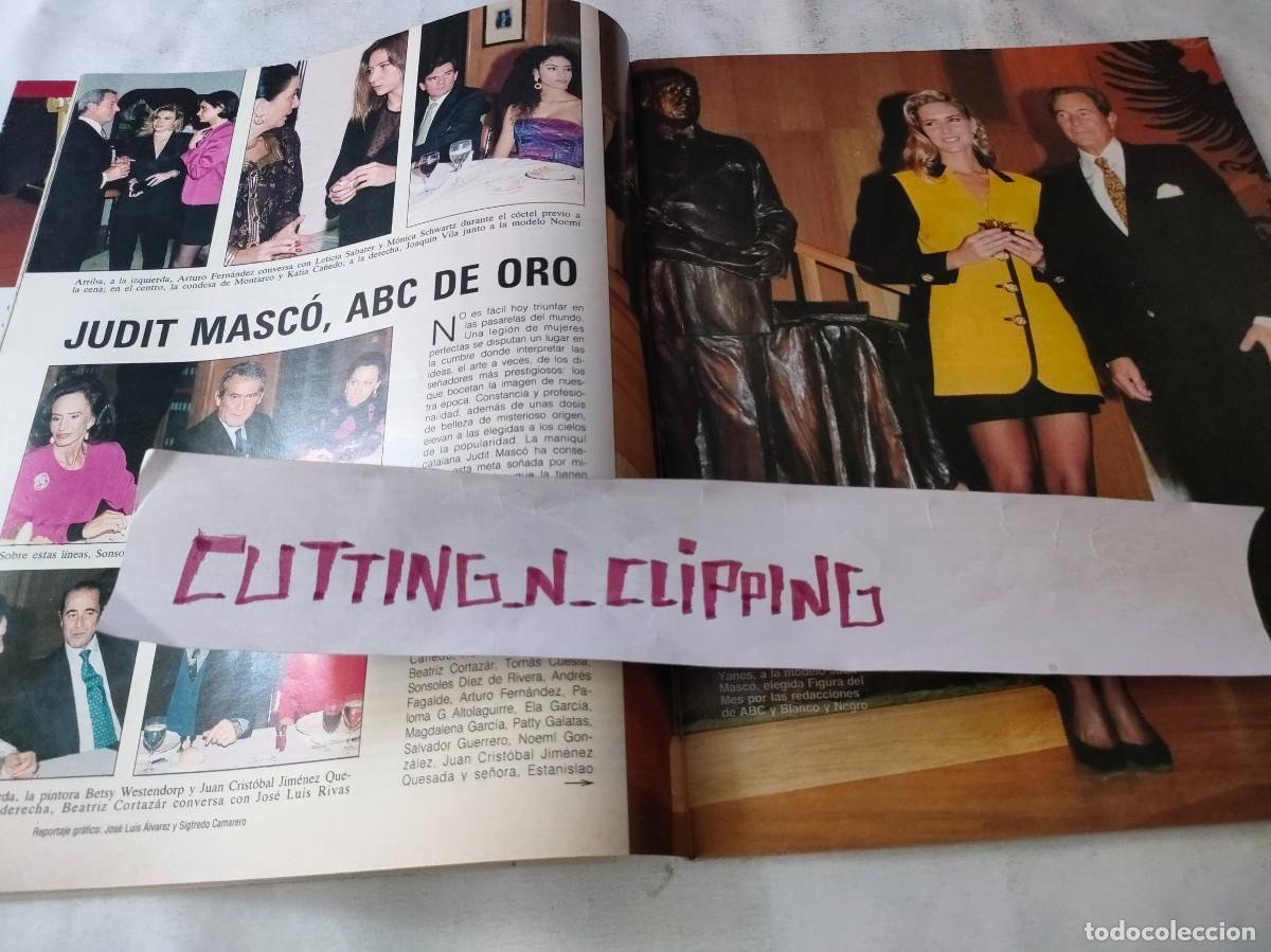 Coleccionismo de revistas y peri&oacute;dicos: Clipping BN920501 JUDIT MASCO, MONICA SCHWARTZ, REMEDIOS CERVANTES