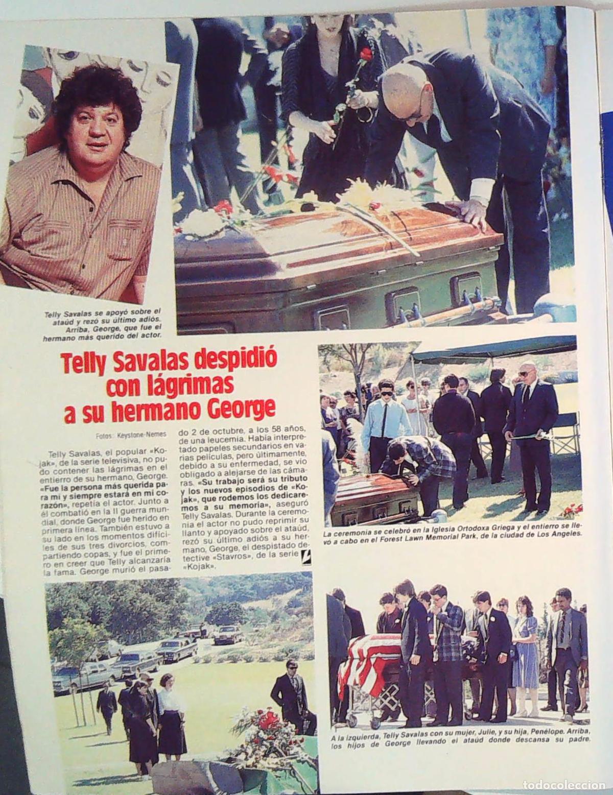 Collection Magazines and Newspapers: TELLY SAVALAS KOJAK GEORGE