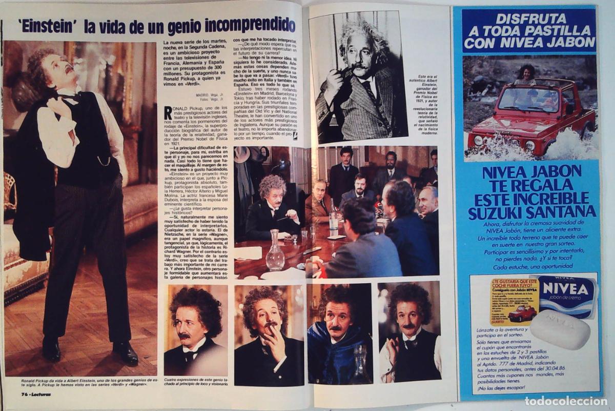 Coleccionismo de Revistas y Peri&oacute;dicos: RONALD PICKUP EINSTEIN