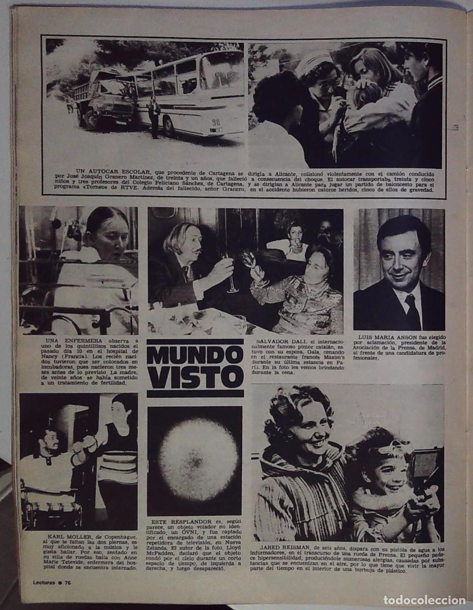 Coleccionismo de revistas y peri&oacute;dicos: salvador dali gala luis maria anson