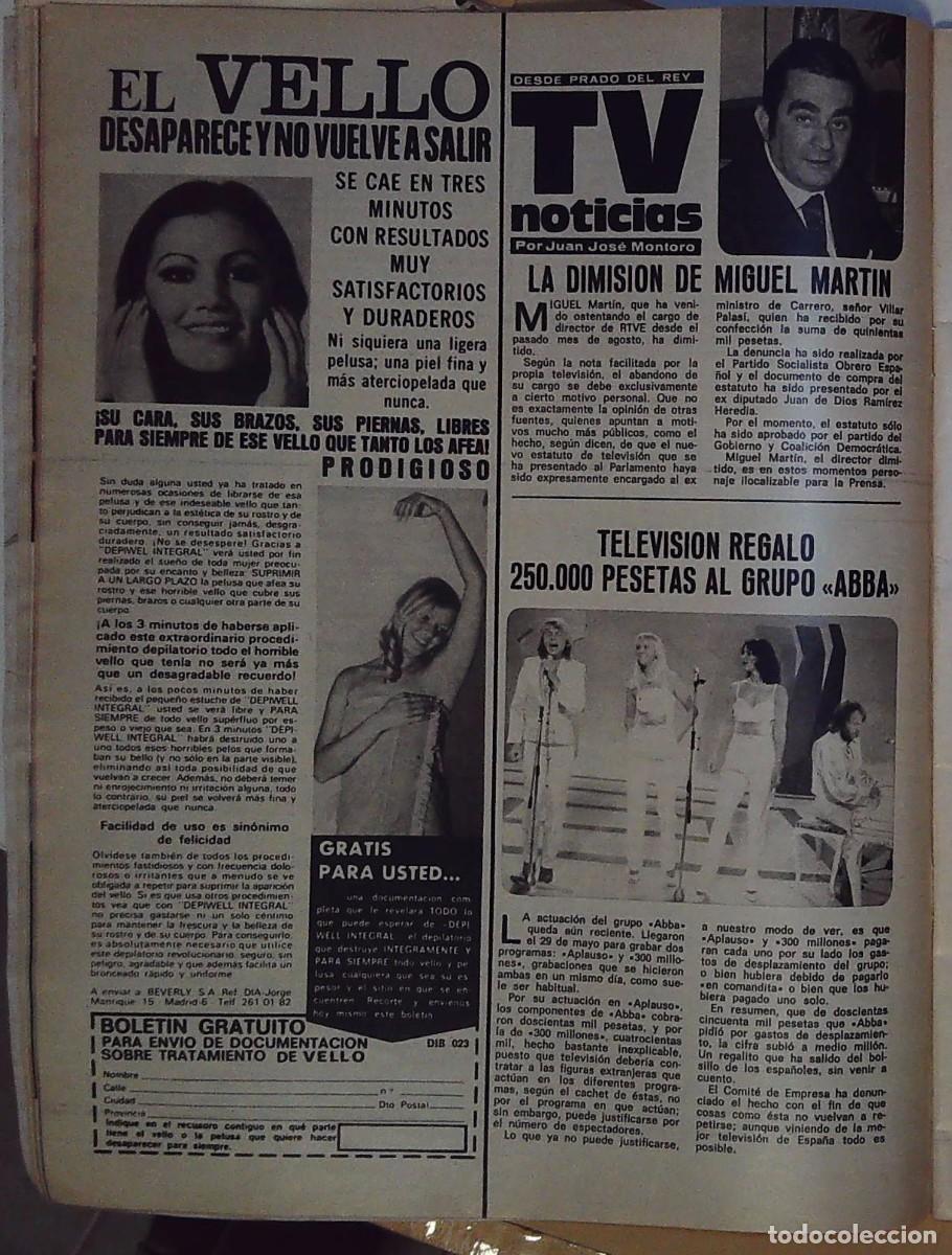 Coleccionismo de Revistas y Peri&oacute;dicos: ABBA IN TV SPAIN EUROVISION