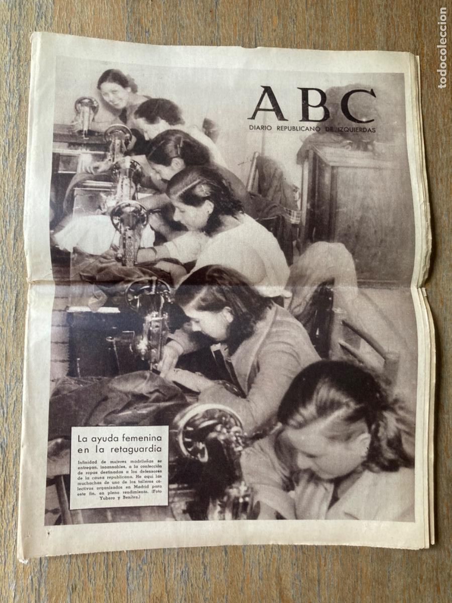 Coleccionismo de Revistas y Peri&oacute;dicos: ABC Rep&uacute;blica Espa&ntilde;ola, 14 de abril de 1937