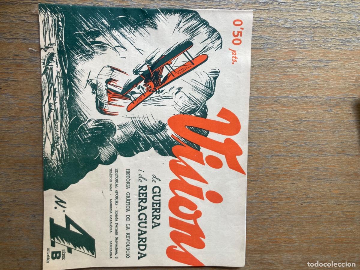 Coleccionismo de revistas y peri&oacute;dicos: Visions/ Visiones, n.4, 1937, reportajes gr&aacute;ficos de la Guerra Civil en retaguardia y en el frente