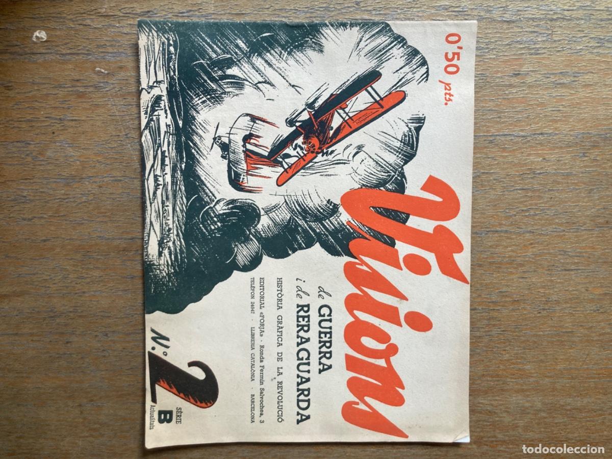 Coleccionismo de revistas y peri&oacute;dicos: Visions/ Visiones, n.2, 1937, reportajes fotogr&aacute;ficos de la Guerra Civil