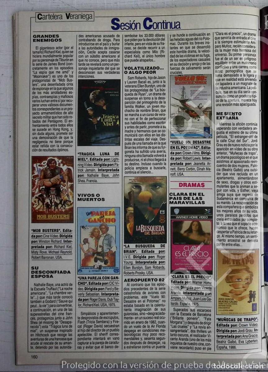 Coleccionismo de Revistas y Peri&oacute;dicos: MU&Ntilde;ECAS DE TRAPO ME SIENTO EXTRA&Ntilde;A