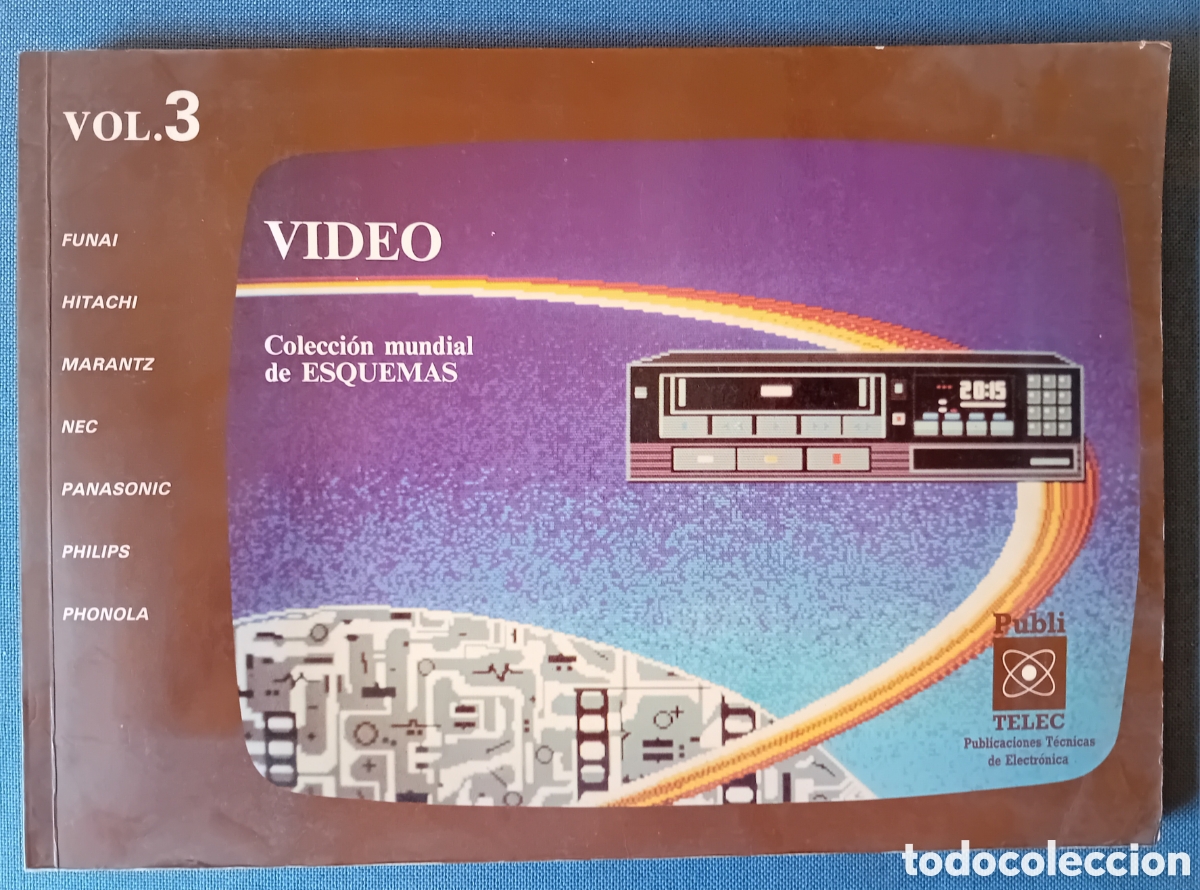 Collection Magazines and Newspapers: coleccion mundial de esquemas videos a&ntilde;os 80 de revista publi telec