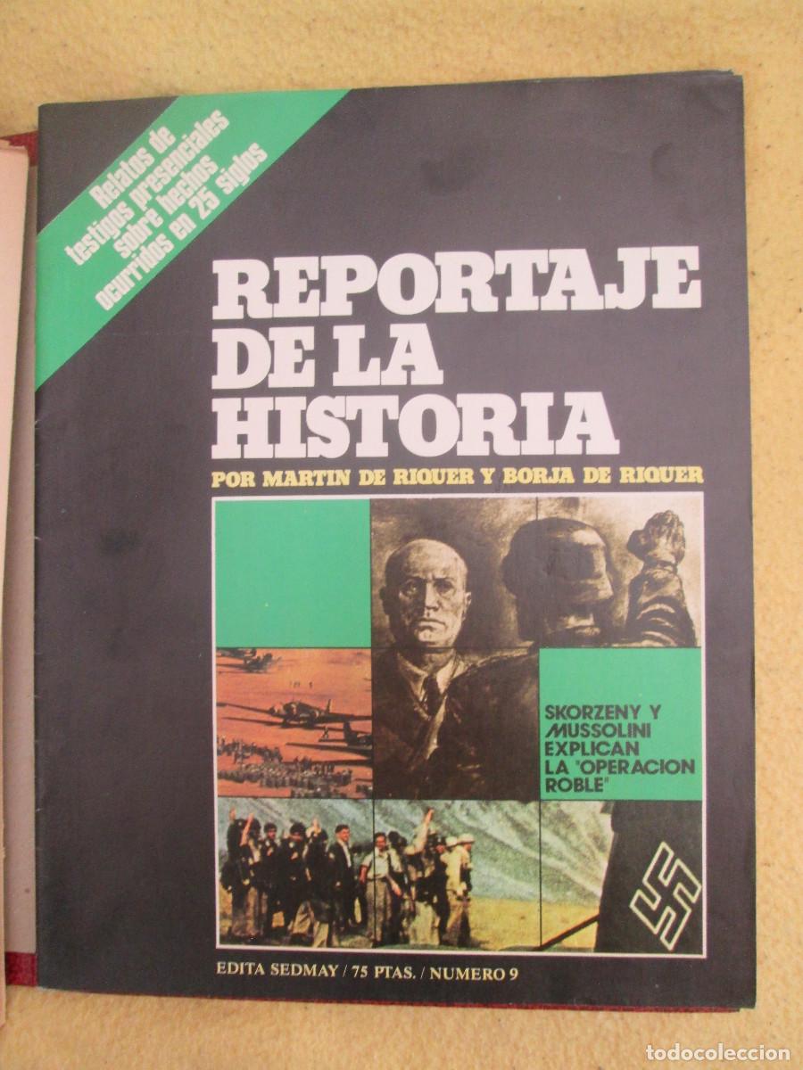 Coleccionismo de Revistas y Peri&oacute;dicos: REPORTAJE DE LA HISTORIA - EDITA SEDMAY N9